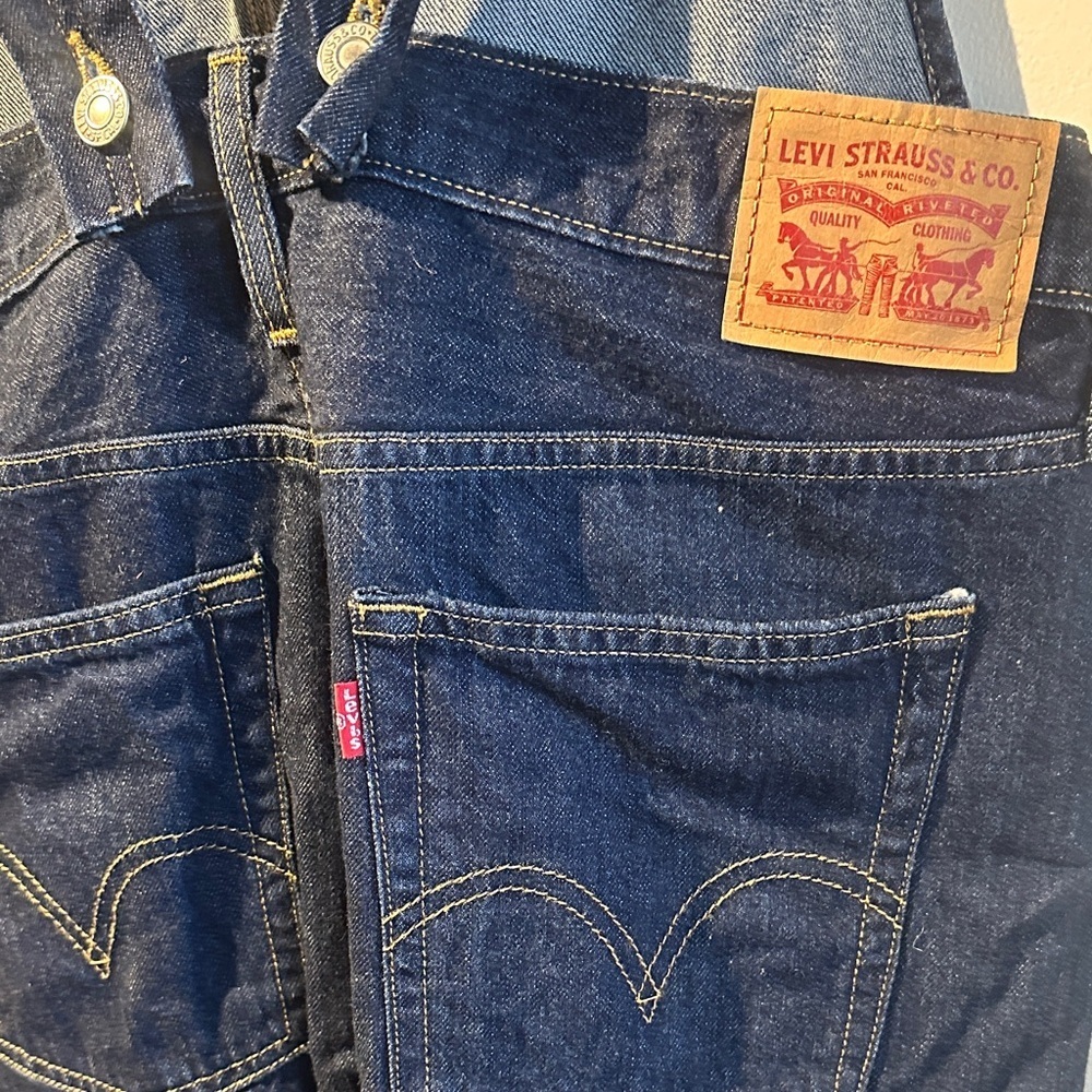 Levi’s Maternity Denim Overalls - Picture 5 of 8